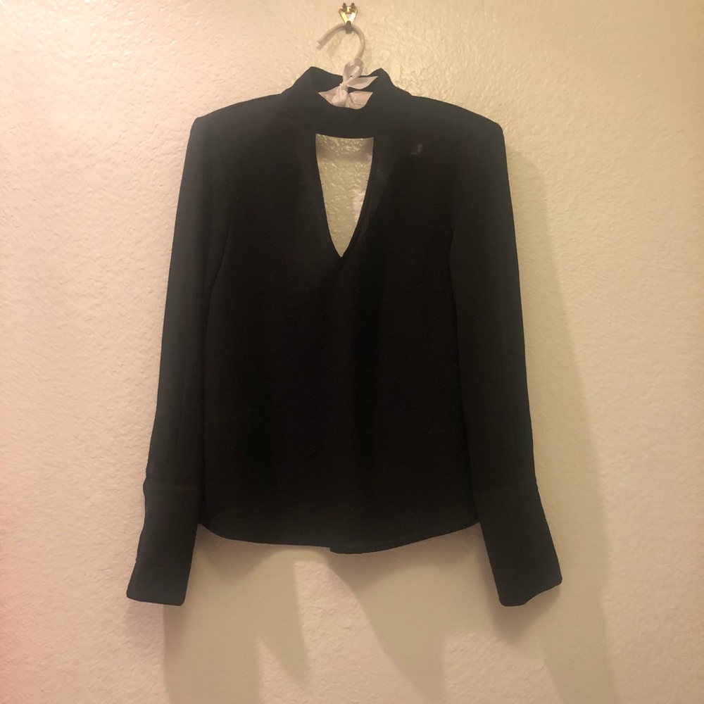 Shirt v neck, elegant